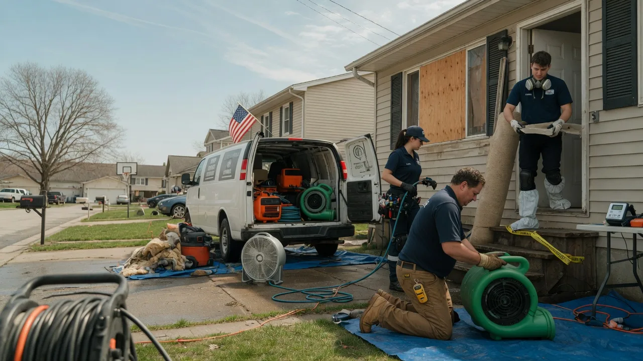 Water Damage Restoration in Viola, KS near me